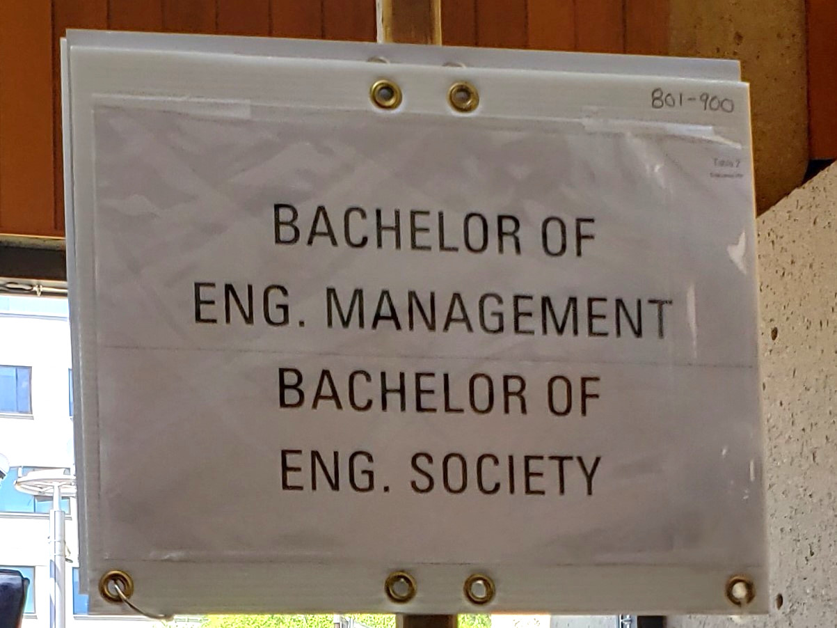 Degree Program Sign